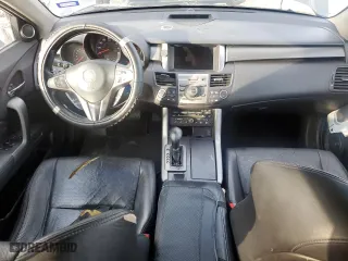 2010 Acura RDX Tech Pkg with VIN 5J8TB2H56AA004358, listed as a Copart auction lot 83013664 with 124,224 mi miles and Salvage Title. Bid and sale history available at carsss.com. Image 8.