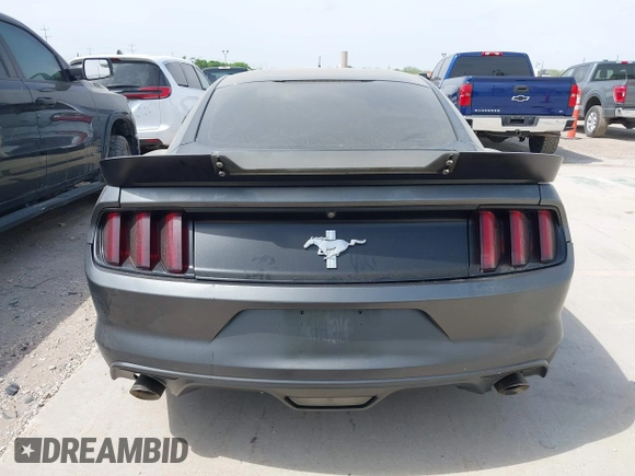 2015 Ford Mustang V6 with VIN 1FA6P8AM6F5369629, listed as a IAAI auction lot 42056978 with 111,083 mi miles and . Bid and sale history available at DreamBid. Image 17.