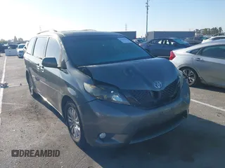 2011 Toyota Sienna XLE AAS with VIN 5TDYK3DC6BS072856, listed as a IAAI auction lot 42684298 with 113,202 mi miles and . Bid and sale history available at DreamBid. Image 1.