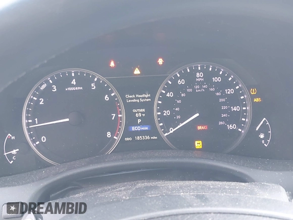 2013 Lexus GS 350 with VIN JTHBE1BL0D5014396, listed as a IAAI auction lot 42098507 with 185,336 mi miles and . Bid and sale history available at DreamBid. Image 7.