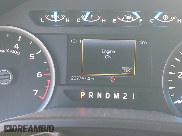 2016 Ford F-150 XL with VIN 1FTEW1CP2GKD41451, listed as a IAAI auction lot 41938428 with 207,747 mi miles and . Bid and sale history available at carsss.com. Image 15.