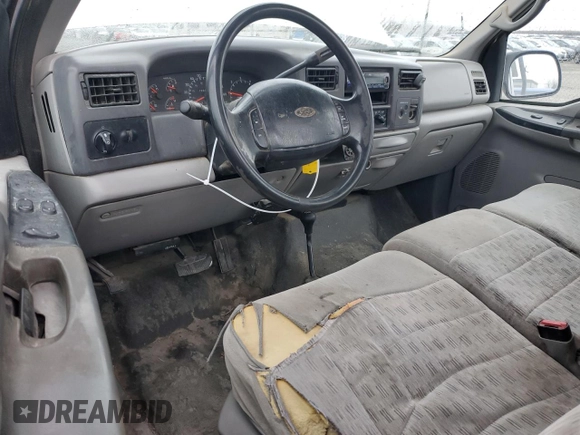 1999 Ford F-250 XL с VIN 1FTNF21L3XED84619, выставлен на аукционе Copart как лот 48395895 с пробегом 190 752 миль миль и Списание • Salvage title. История ставок и продаж доступна на DreamBid. Изображение 8.