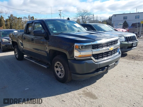 2016 Chevrolet Silverado 1500 Work Truck with VIN 1GCVKNEH9GZ222926, listed as a IAAI auction lot 38692351 with 121,772 mi miles. Bid and sale history available at carsss.com. Image 1.