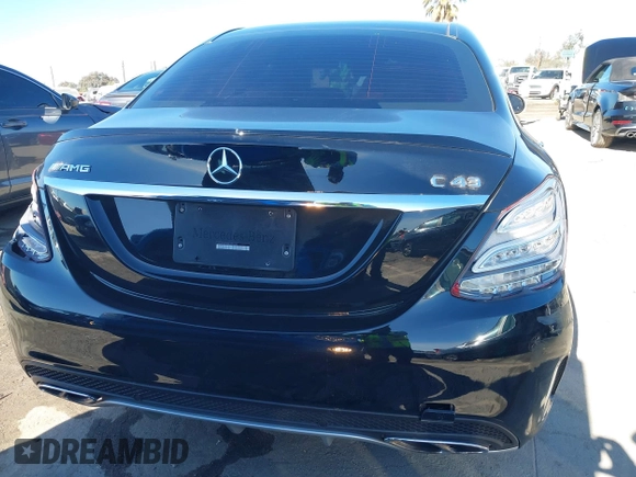 2018 Mercedes-Benz C 43 AMG with VIN 55SWF6EB8JU255227, listed as a IAAI auction lot 41383166 with 65,402 mi miles and . Bid and sale history available at carsss.com. Image 16.