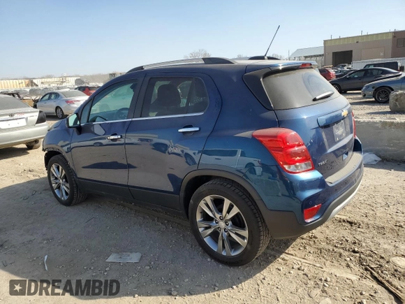 2020 Chevrolet Trax LT with VIN 3GNCJLSB6LL112391, listed as a Copart auction lot 48782835 with 0 mi miles and Salvage Title. Bid and sale history available at carsss.com. Image 2.