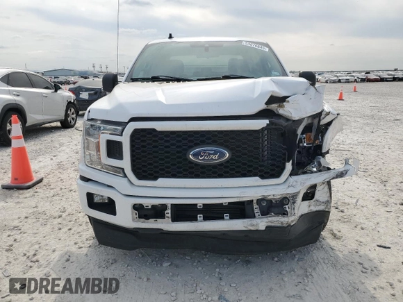 2020 Ford F-150 XL with VIN 1FTEW1CP5LKE93380, listed as a Copart auction lot 53076845 with 84,486 mi miles and Salvage Title. Bid and sale history available at carsss.com. Image 5.