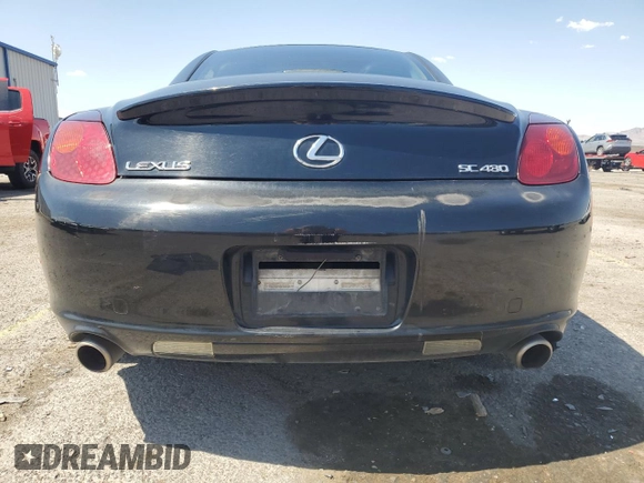 2002 Lexus SC 430 z VIN JTHFN48Y520002888, wystawiony jako Copart lot #60102865 z przebiegiem 172 662 mil mil oraz Szkoda całkowita • Salvage title. Historia ofert i sprzedaży dostępna na DreamBid. Obrazek 6.