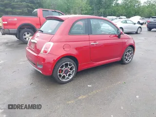 2012 FIAT 500 Sport z VIN 3C3CFFBR3CT105055, wystawiony jako IAAI lot #42470085 z przebiegiem 26 177 mil mil oraz . Historia ofert i sprzedaży dostępna na DreamBid. Obrazek 4.