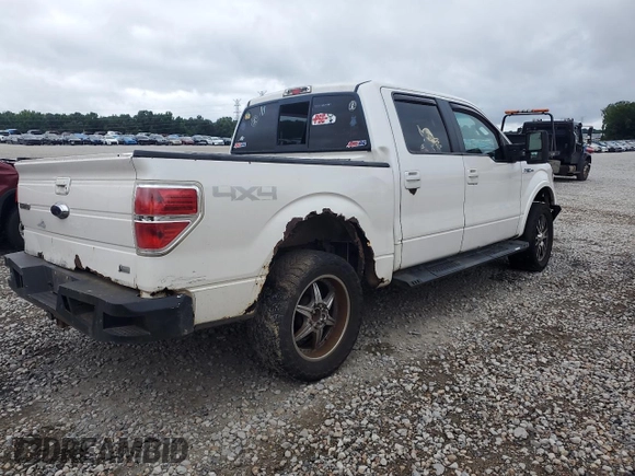 2010 Ford F-150 XL with VIN 1FTFW1EV3AFB31716, listed as a Copart auction lot 61506375 with 286,144 mi miles and Clean title. Bid and sale history available at DreamBid. Image 3.