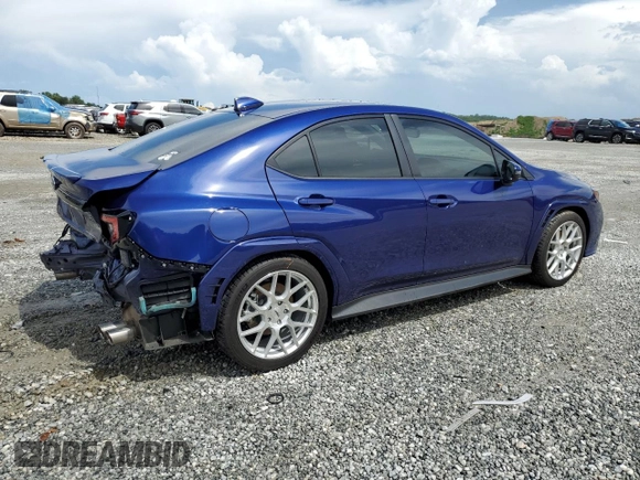 2022 Subaru WRX GT with VIN JF1VBAU6XN8025183, listed as a Copart auction lot 61403135 with 31,335 mi miles and Salvage title. Bid and sale history available at DreamBid. Image 3.
