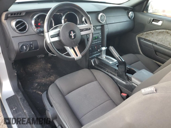 2008 Ford Mustang Deluxe with VIN 1ZVHT84N385188345, listed as a Copart auction lot 83566164 with 74,855 mi miles and Salvage Title. Bid and sale history available at carsss.com. Image 8.