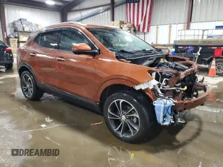 2020 Buick Encore GX Essence with VIN KL4MMGSL8LB126132, listed as a Copart auction lot 45114705 with 19,680 mi miles and Salvage title. Bid and sale history available at DreamBid. Image 4.