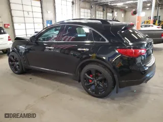2016 Infiniti QX70 with VIN JN8CS1MW1GM752521, listed as a Copart auction lot 56139204 with 55,786 mi miles. Bid and sale history available at carsss.com. Image 2.