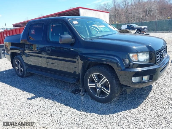2013 Honda Ridgeline Sport with VIN 5FPYK1F72DB007036, listed as a IAAI auction lot 41846541 with 133,391 mi miles. Bid and sale history available at carsss.com. Image 1.