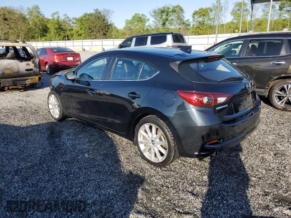 2017 Mazda 3 Grand Touring with VIN JM1BN1M30H1149700, listed as a Copart auction lot 52394665 with 87,688 mi miles and Salvage Title. Bid and sale history available at DreamBid. Image 2.