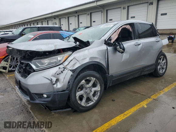 2018 Honda CR-V EX-L with VIN 2HKRW2H80JH600341, listed as a Copart auction lot 44929915 with 99,644 mi miles and Salvage Title. Bid and sale history available at carsss.com. Image 1.