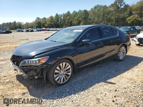 2014 Acura RLX Advance with VIN JH4KC1F97EC006085, listed as a Copart auction lot 48775915 with 172,195 mi miles and Salvage title. Bid and sale history available at DreamBid. Image 1.
