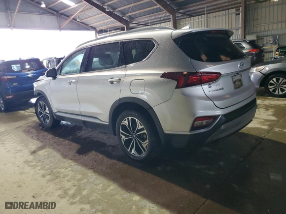 2019 Hyundai Santa Fe Limited with VIN 5NMS53AA4KH055377, listed as a Copart auction lot 88123245 with 118,781 mi miles and Salvage Title. Bid and sale history available at carsss.com. Image 2.