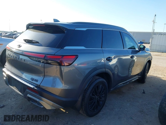 2023 Infiniti QX60 Sensory с VIN 5N1DL1GS1PC345029, выставлен на аукционе IAAI как лот 41956704 с пробегом 24 561 миль миль и . История ставок и продаж доступна на DreamBid. Изображение 4.