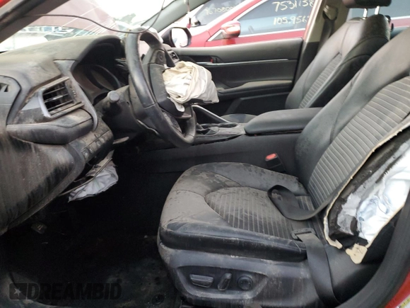 2021 Toyota Camry SE Nightshade with VIN 4T1G11AK9MU467168, listed as a Copart auction lot 79704324 with 0 mi miles and Salvage Title. Bid and sale history available at carsss.com. Image 7.