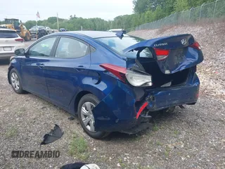 2016 Hyundai Elantra SE with VIN 5NPDH4AE7GH664692, listed as a IAAI auction lot 42605703 with 195,853 mi miles and . Bid and sale history available at DreamBid. Image 3.