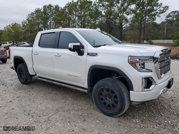 2020 GMC Sierra 1500 Denali with VIN 3GTU9FEL5LG372141, listed as a Copart auction lot 42635305 with 42,367 mi miles and Clean Title. Bid and sale history available at carsss.com. Image 4.