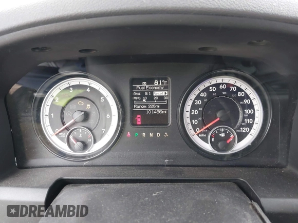 2014 Ram 1500 Tradesman with VIN 1C6RR7FT3ES345596, listed as a IAAI auction lot 41611084 with 101,496 mi miles. Bid and sale history available at carsss.com. Image 7.