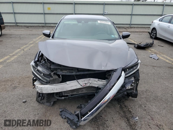 2021 Honda Insight EX with VIN 19XZE4F5XME010454, listed as a Copart auction lot 50452055 with 73,506 mi miles and Salvage Title. Bid and sale history available at carsss.com. Image 5.