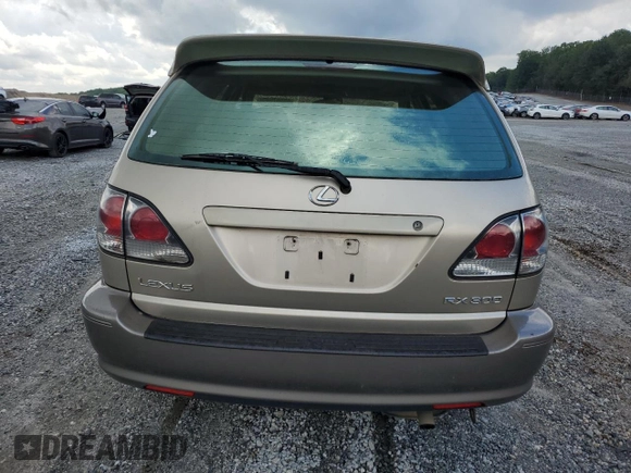 2002 Lexus RX 300 with VIN JTJHF10U920285016, listed as a Copart auction lot 56587545 with 187,124 mi miles and Clean Title. Bid and sale history available at DreamBid. Image 6.