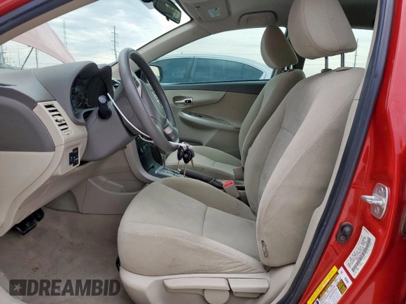 2010 Toyota Corolla with VIN 1NXBU4EE0AZ250529, listed as a Copart auction lot 60311175 with 88,283 mi miles and Salvage title. Bid and sale history available at DreamBid. Image 7.