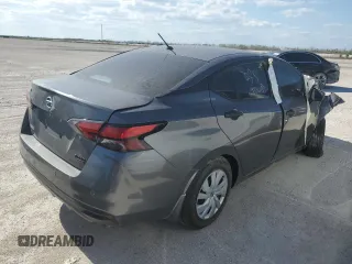 2021 Nissan Versa S with VIN 3N1CN8DV2ML808526, listed as a Copart auction lot 53477135 with 45,181 mi miles and Non Repairable. Bid and sale history available at carsss.com. Image 3.