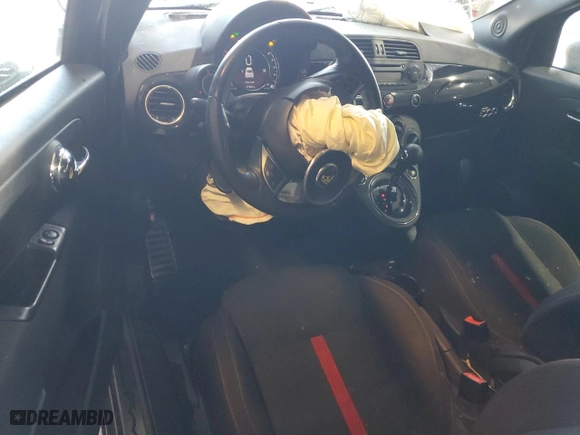 2015 FIAT 500 Abarth with VIN 3C3CFFFHXFT513994, listed as a Copart auction lot 82547154 with 67,923 mi miles and Salvage Title. Bid and sale history available at carsss.com. Image 8.
