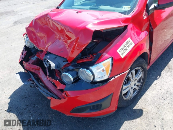 2013 Chevrolet Sonic LT with VIN 1G1JC5SH4D4169926, listed as a IAAI auction lot 41930121 with 105,351 mi miles and . Bid and sale history available at DreamBid. Image 6.