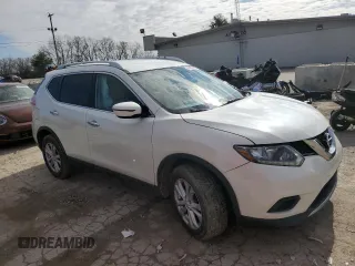 2016 Nissan Rogue SV z VIN KNMAT2MV8GP699618, wystawiony jako Copart lot #44120835 z przebiegiem 154 103 mil mil oraz Szkoda całkowita • Salvage title. Historia ofert i sprzedaży dostępna na DreamBid. Obrazek 4.
