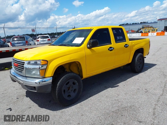 2012 GMC Canyon SLE1 with VIN 1GTH6MFEXC8142583, listed as a IAAI auction lot 41912494 with 276,070 mi miles. Bid and sale history available at carsss.com. Image 2.