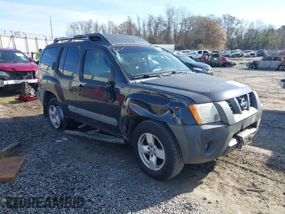 2005 Nissan Xterra S with VIN 5N1AN08U35C650696, listed as a IAAI auction lot 41467654 with 263,410 mi miles. Bid and sale history available at carsss.com. Image 1.