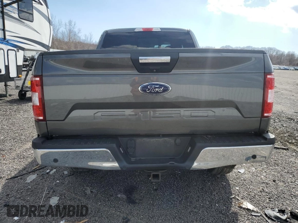 2019 Ford F-150 XL with VIN 1FTFX1E53KFA03720, listed as a Copart auction lot 49747035 with 75,468 mi miles and Salvage Title. Bid and sale history available at carsss.com. Image 6.