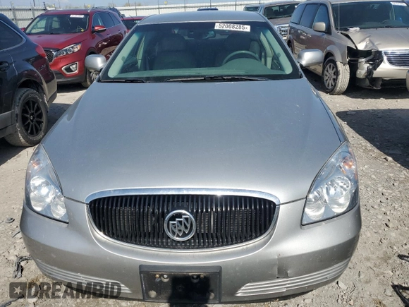 2007 Buick Lucerne V6 CXL with VIN 1G4HD57247U211373, listed as a Copart auction lot 52008285 with 130,450 mi miles and Salvage Title. Bid and sale history available at carsss.com. Image 5.
