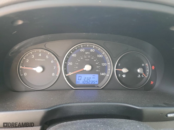 2012 Hyundai Santa Fe GLS with VIN 5XYZG3AB4CG136148, listed as a Copart auction lot 50609115 with 109,235 mi miles and Salvage Title. Bid and sale history available at carsss.com. Image 9.
