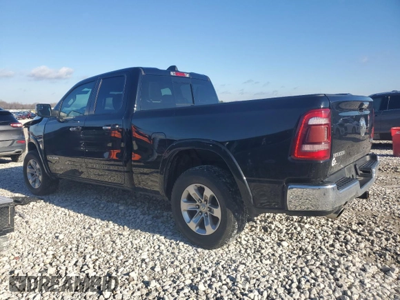2020 Ram 1500 Laramie with VIN 1C6SRFDT3LN261630, listed as a Copart auction lot 86436234 with 0 mi miles and Clean Title. Bid and sale history available at carsss.com. Image 2.