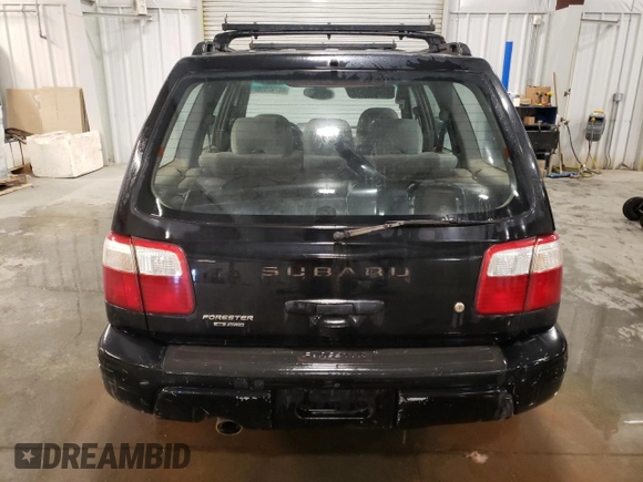 2002 Subaru Forester S w/Premium Pkg with VIN JF1SF65602H734090, listed as a Copart auction lot 45005345 with 259,943 mi miles and Non Repairable. Bid and sale history available at carsss.com. Image 6.