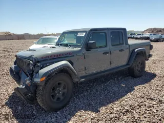 2021 Jeep Gladiator Mojave with VIN 1C6JJTEG9ML551743, listed as a Copart auction lot 54235615 with 32,986 mi miles and Salvage Title. Bid and sale history available at carsss.com. Image 1.