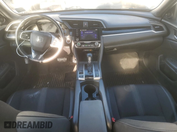 2019 Honda Civic Sport with VIN 19XFC2F86KE005255, listed as a Copart auction lot 56066665 with 60,269 mi miles and Salvage title. Bid and sale history available at DreamBid. Image 8.