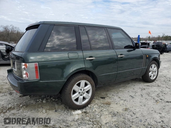 2004 Land Rover Range Rover HSE with VIN SALME11454A156859, listed as a Copart auction lot 44732145 with 129,404 mi miles and Clean Title. Bid and sale history available at carsss.com. Image 3.