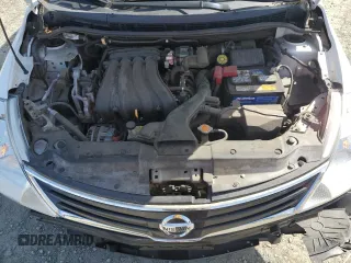 2012 Nissan Versa S with VIN 3N1BC1CPXCL363091, listed as a Copart auction lot 49918955 with 115,348 mi miles and Salvage Title. Bid and sale history available at carsss.com. Image 11.