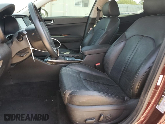 2018 Kia Optima EX with VIN 5XXGU4L33JG261171, listed as a Copart auction lot 75410104 with 66,357 mi miles and Salvage Title. Bid and sale history available at carsss.com. Image 7.