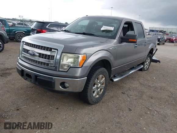 2014 Ford F-150 XL with VIN 1FTFW1CF7EKF45509, listed as a IAAI auction lot 42427754 with 115,371 mi miles and . Bid and sale history available at DreamBid. Image 18.