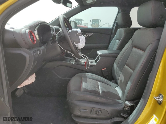 2022 Chevrolet Blazer RS with VIN 3GNKBERS9NS202427, listed as a Copart auction lot 49227585 with 50,021 mi miles and Salvage Title. Bid and sale history available at carsss.com. Image 7.