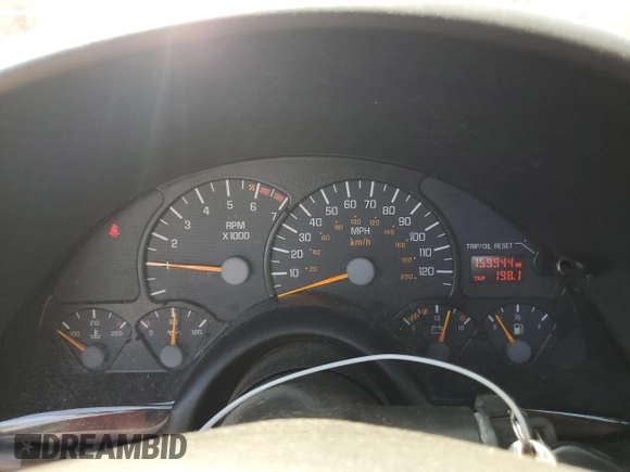 2002 Pontiac Firebird Firebird with VIN 2G2FS32K622125515, listed as a Copart auction lot 62086275 with 159,944 mi miles and Clean title. Bid and sale history available at DreamBid. Image 9.
