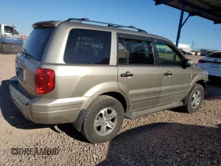 2005 Honda Pilot EX-L z VIN 5FNYF18525B064752, wystawiony jako Copart lot #56022115 z przebiegiem 221 161 mil mil oraz Szkoda całkowita • Salvage title. Historia ofert i sprzedaży dostępna na DreamBid. Obrazek 3.